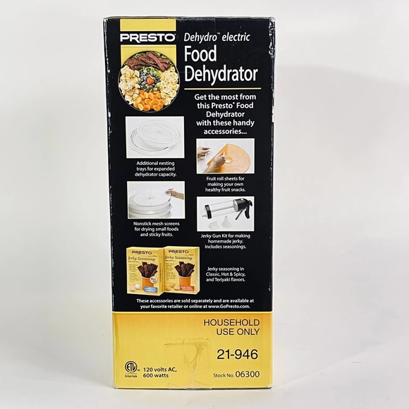 Presto Dehydro Electric Food Dehydrator - Picture 9 of 10